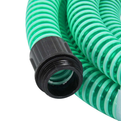 vidaXL Suction Hose | Green | PVC, brass | Standard | Durable | Suction Hose 3