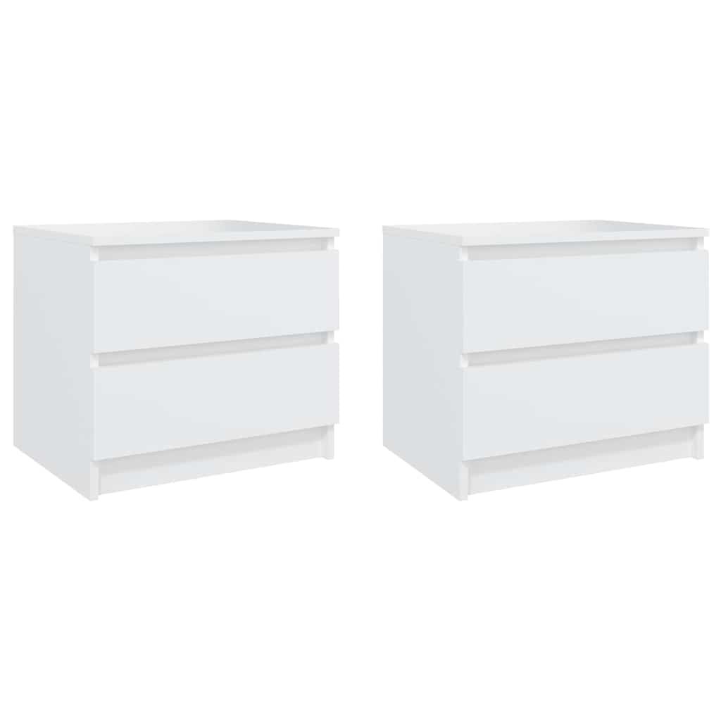 vidaXL Bed Cabinets 50x39x43.5 cm Engineered Wood