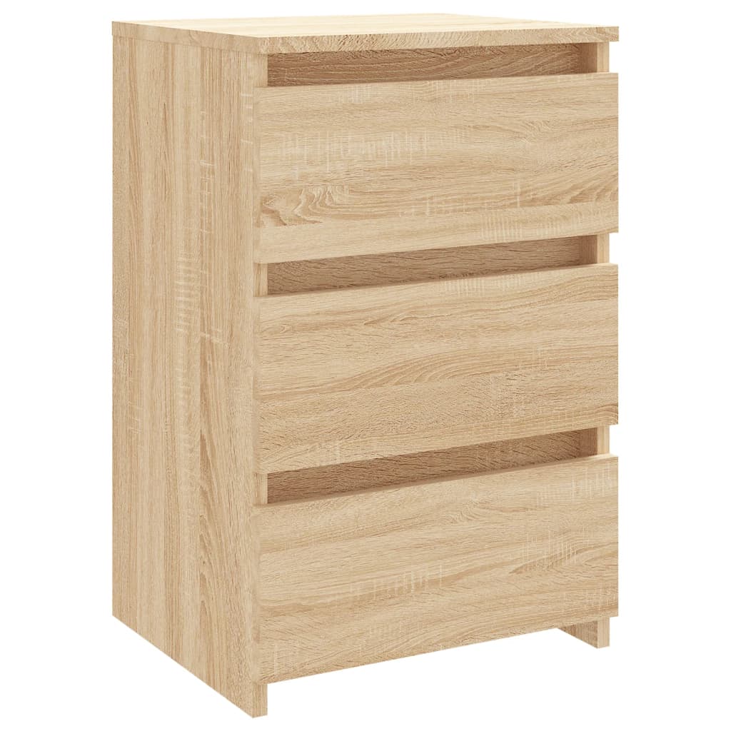 806217 vidaXL Bed Cabinet Sonoma Oak 40x35x62,5 cm Engineered Wood 2
