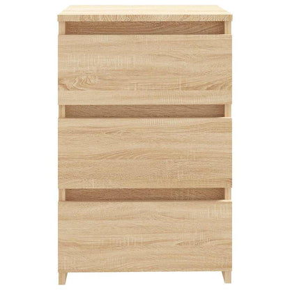 806217 vidaXL Bed Cabinet Sonoma Oak 40x35x62,5 cm Engineered Wood 3