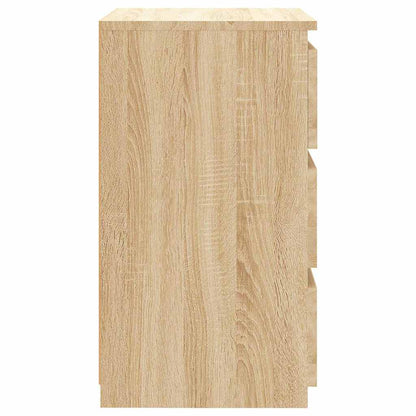 806217 vidaXL Bed Cabinet Sonoma Oak 40x35x62,5 cm Engineered Wood 5