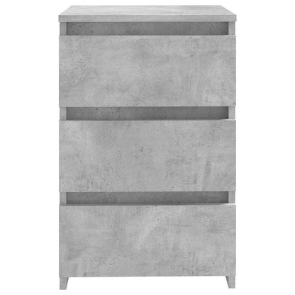 806219 vidaXL Bed Cabinet Concrete Grey 40x35x62,5 cm Engineered Wood 3