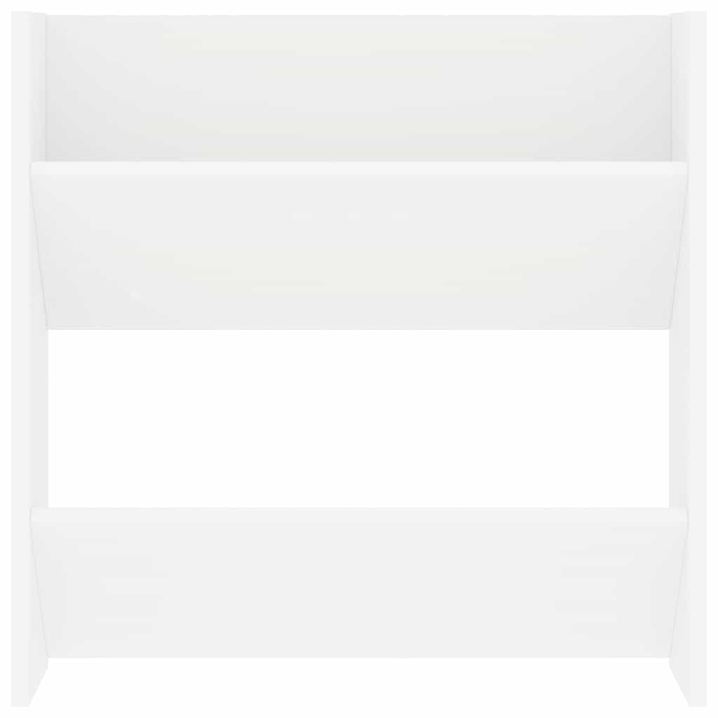 vidaXL Wall Shoe Cabinets 4 pcs White 60x18x60 cm Engineered Wood 6