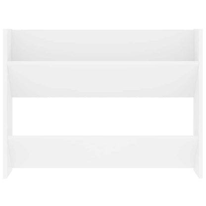 vidaXL Wall Shoe Cabinet 2 pcs White 80x18x60 cm Engineered Wood 6