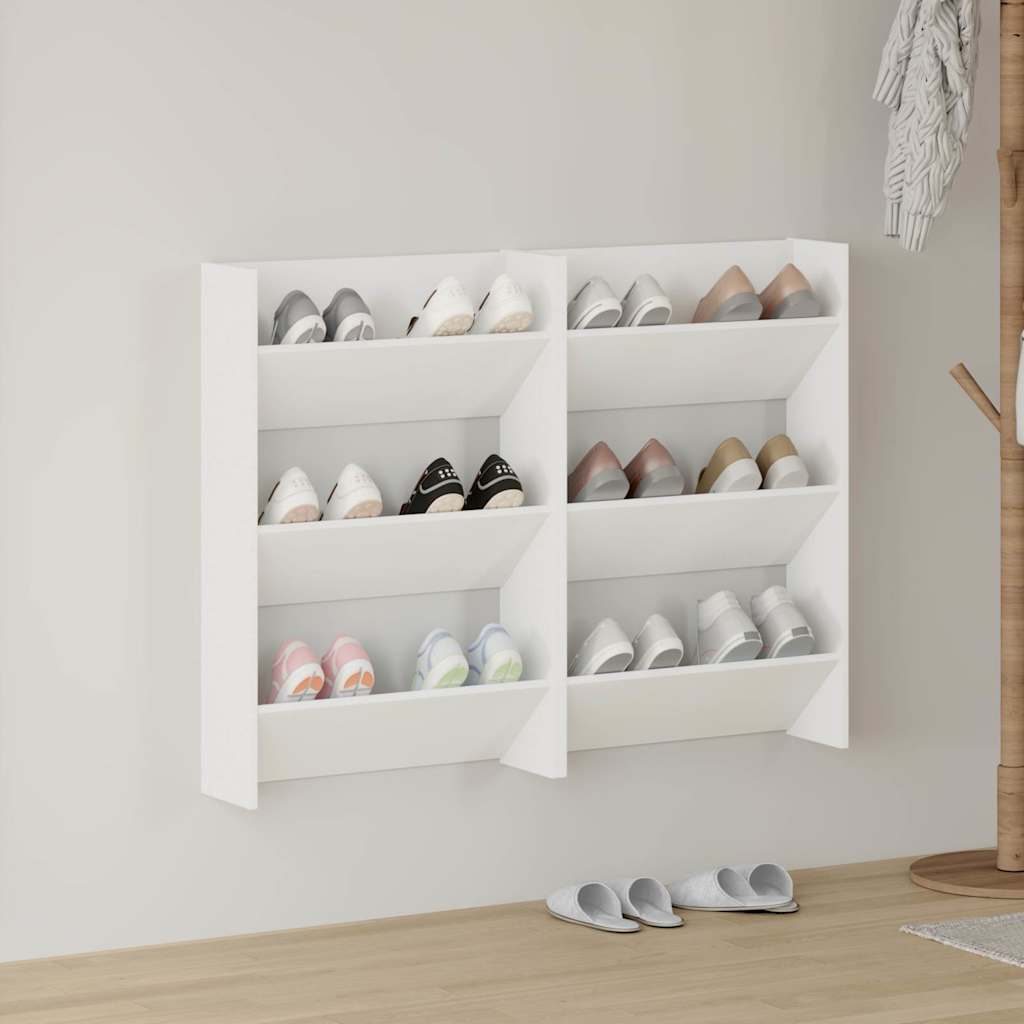 vidaXL Shoe Cabinet 60 x 18 x 90 cm Engineered Wood