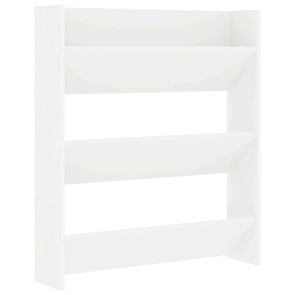 vidaXL Wall Shoe Cabinet | White | Engineered wood | Medium | Wall mounting 2