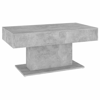 vidaXL Coffee Table Concrete Grey 96x50x45 cm Engineered Wood 2