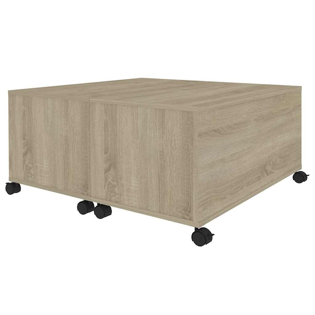 vidaXL Coffee Table | Sonoma oak | Engineered wood | Medium |  Extendable 4