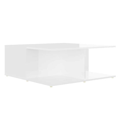 vidaXL Coffee Table | White | Engineered wood | 80 x 80 x 31 cm | Coffee Table 6