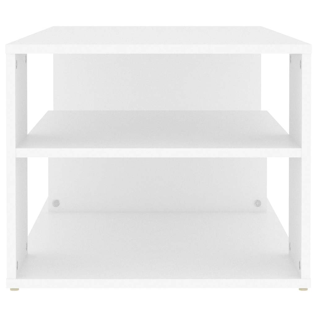 vidaXL Coffee Table | White | Engineered wood | 100x50x40 cm | Coffee Table 5