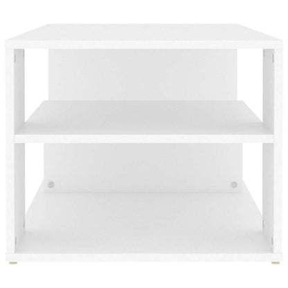 vidaXL Coffee Table | White | Engineered wood | 100x50x40 cm | Coffee Table 5