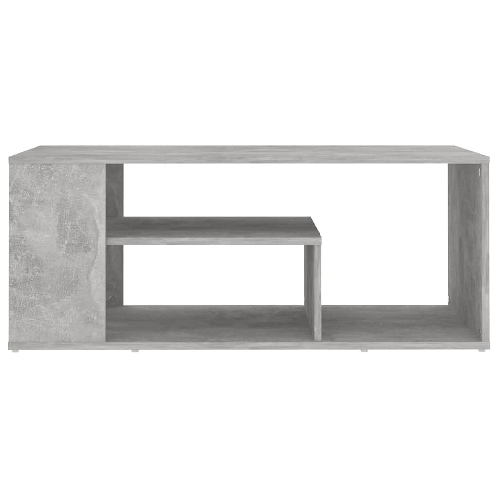 vidaXL Coffee Table | Concrete grey | Engineered wood | 100x50x40 cm 4