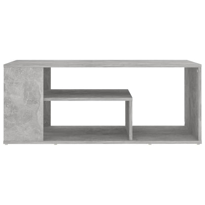 vidaXL Coffee Table | Concrete grey | Engineered wood | 100x50x40 cm 4