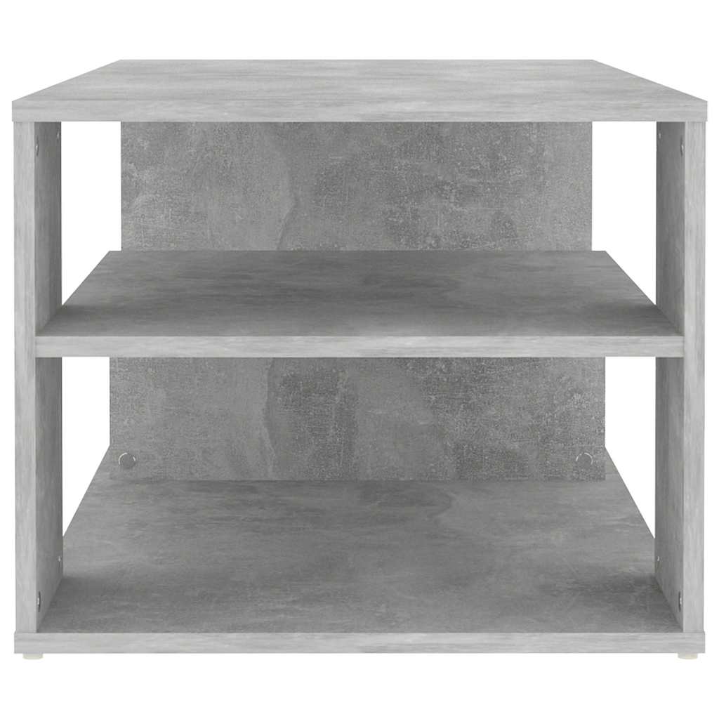 vidaXL Coffee Table | Concrete grey | Engineered wood | 100x50x40 cm 5
