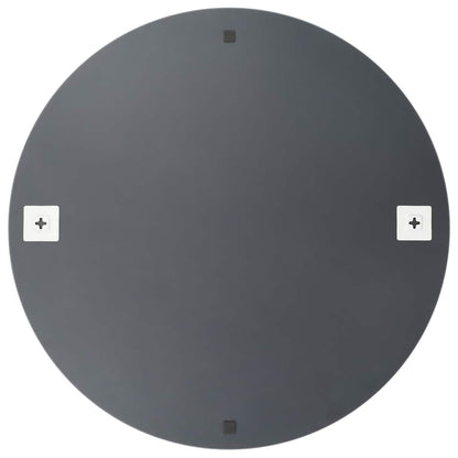 vidaXL Wall Mirror with LED Lights Round Glass 6