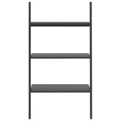 vidaXL Leaning Shelf | Black | Engineered wood, steel | 116 cm tall 3