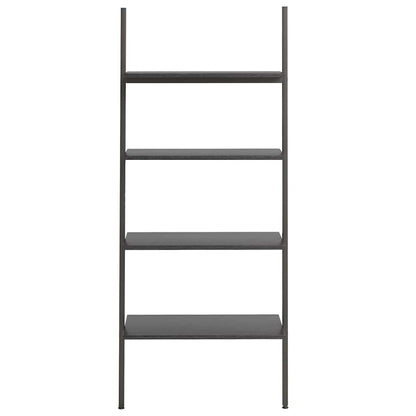 vidaXL Leaning Shelf | Black | Engineered wood, Steel | Medium | Leaning Shelf 3