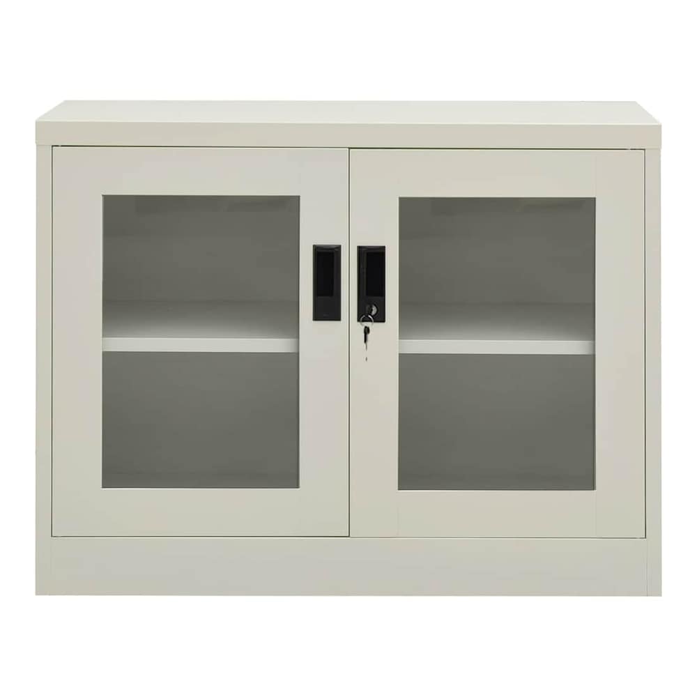 Office Cabinet Steel Light grey