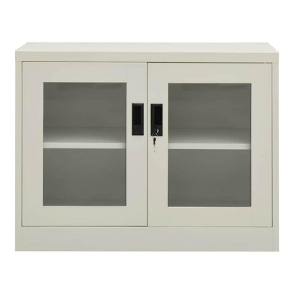 Office Cabinet Steel Light grey