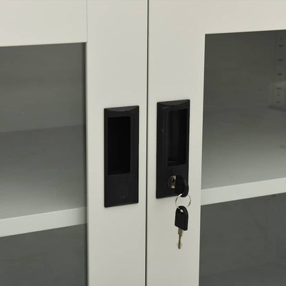 Office Cabinet Steel Light grey