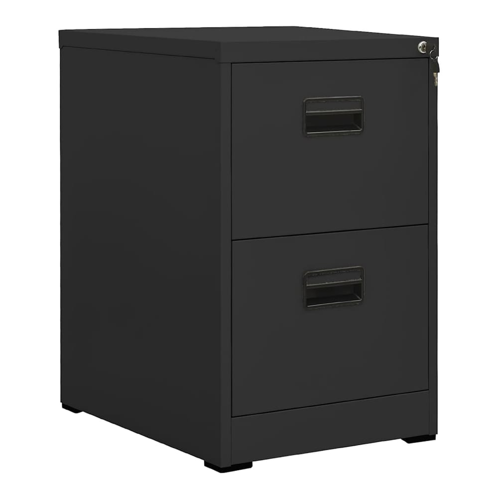 Filing Cabinet Steel Anthracite 46 x 62 x 72.5 cm
