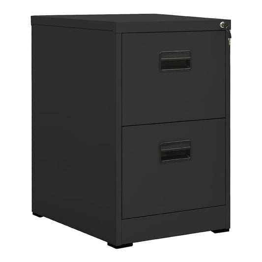 Filing Cabinet Steel Anthracite 46 x 62 x 72.5 cm