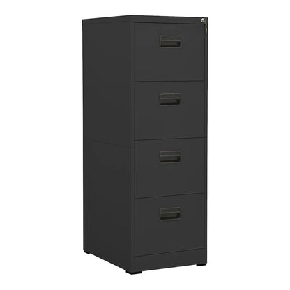 Filing Cabinet Steel Anthracite 46 x 62 x 133 cm