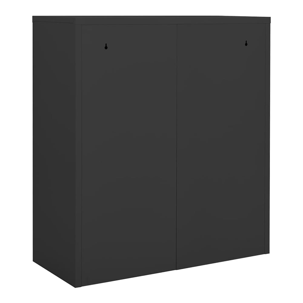 Office Cabinet 90x40x102 cm Steel Anthracite
