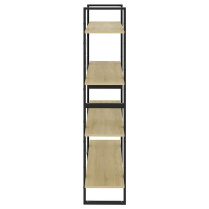 vidaXL Book Cabinet | Sonoma Oak | Engineered wood and metal | 100x30x140 cm 6