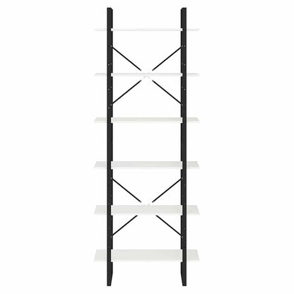 vidaXL High Cabinet | White | Solid pine wood, metal | 80x30x210 cm 5