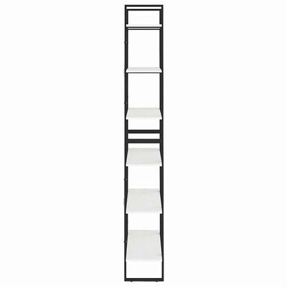 vidaXL High Cabinet | White | Solid pine wood, metal | 80x30x210 cm 6