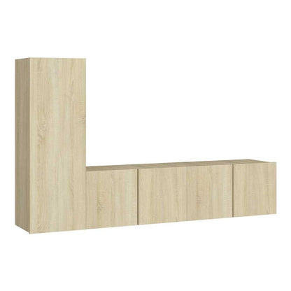 TV Cabinet Set Engineered Wood Width 60 cm Sonoma oak 3