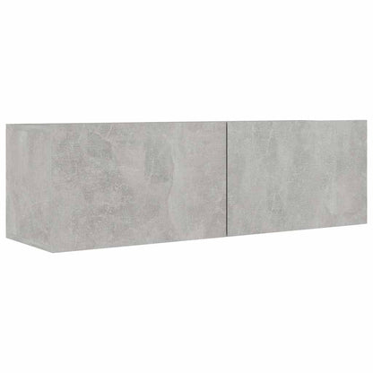 TV Cabinet Engineered Wood Width Concrete grey