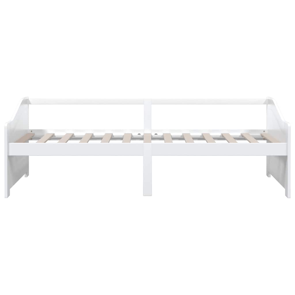 vidaXL 3-Seater Day Bed without Mattress White 90x200cm 4