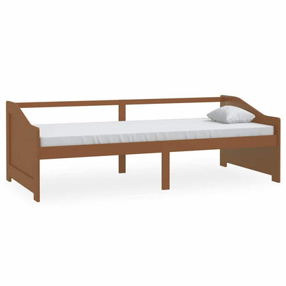 vidaXL 3-Seater Day Bed without Mattress Honey Brown 90x200cm 2