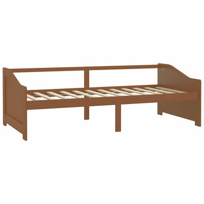 vidaXL 3-Seater Day Bed without Mattress Honey Brown 90x200cm 3