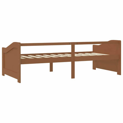 vidaXL 3-Seater Day Bed without Mattress Honey Brown 90x200cm 6