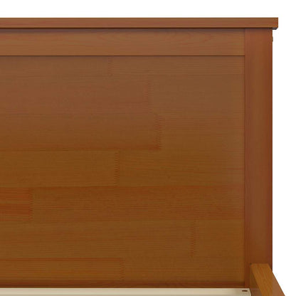 vidaXL Bed Frame without Mattress Honey Brown Solid Wood Pine 200x200cm 6