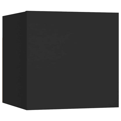 vidaXL Bedside Cabinet | Set of 2 | Black | Engineered wood | Medium 5