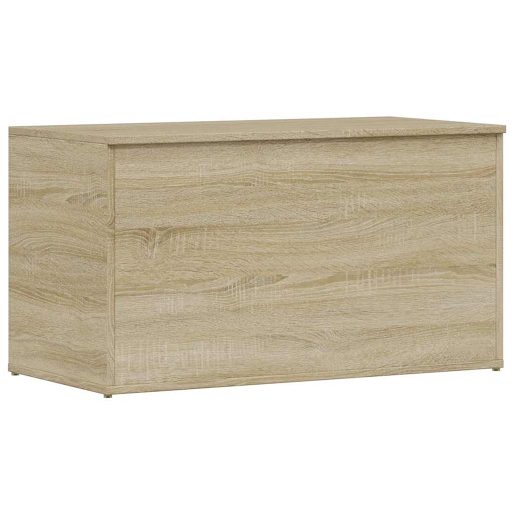 vidaXL Storage Chest | Sonoma Oak | Engineered Wood | 84 cm x 42 cm x 46 cm 2