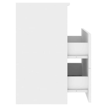 803272 vidaXL Bed Cabinet White 50x32x60 cm 6