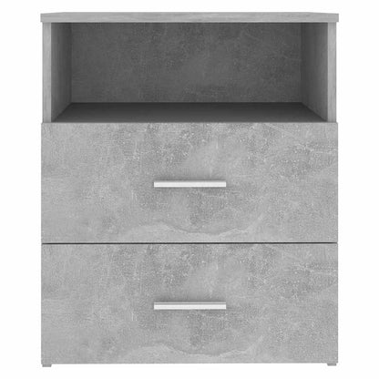 803280 vidaXL Bed Cabinet Concrete Grey 50x32x60 cm 5