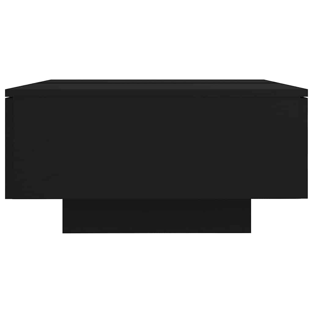 vidaXL Coffee Table Black 90x60x31 cm Engineered Wood 4