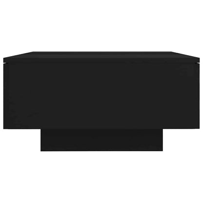 vidaXL Coffee Table Black 90x60x31 cm Engineered Wood 4