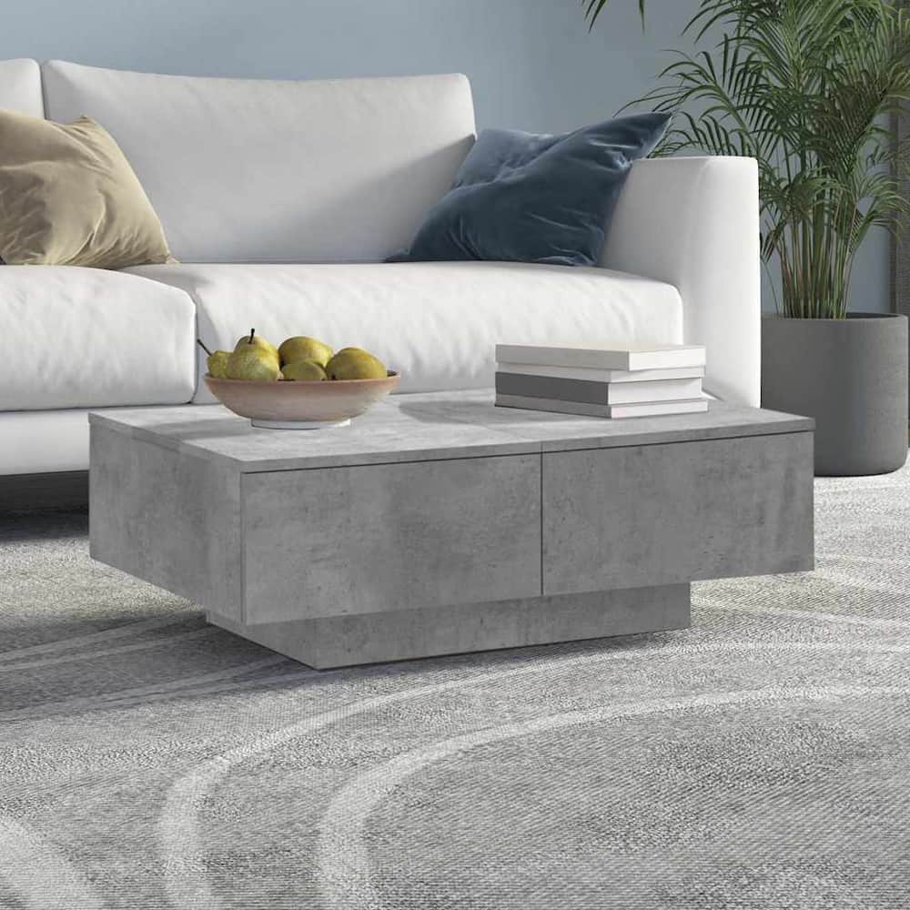 vidaXL Coffee Table Engineered Wood Width 90 cm