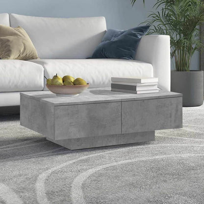vidaXL Coffee Table Engineered Wood Width 90 cm