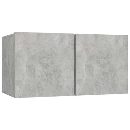 vidaXL TV Cabinet | Set of 3 | Concrete grey | Engineered wood | Medium 4