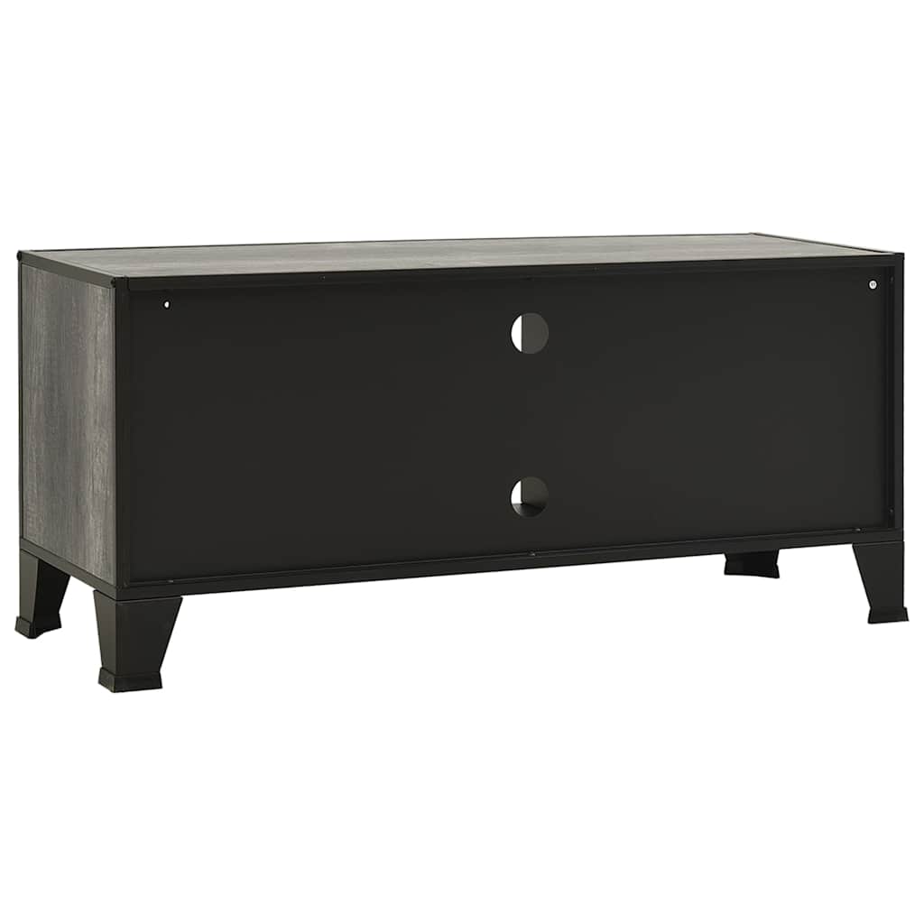 vidaXL TV Cabinet | Grey | MDF | 105 cm | TV Cabinet | Rectangular | Industrial 5