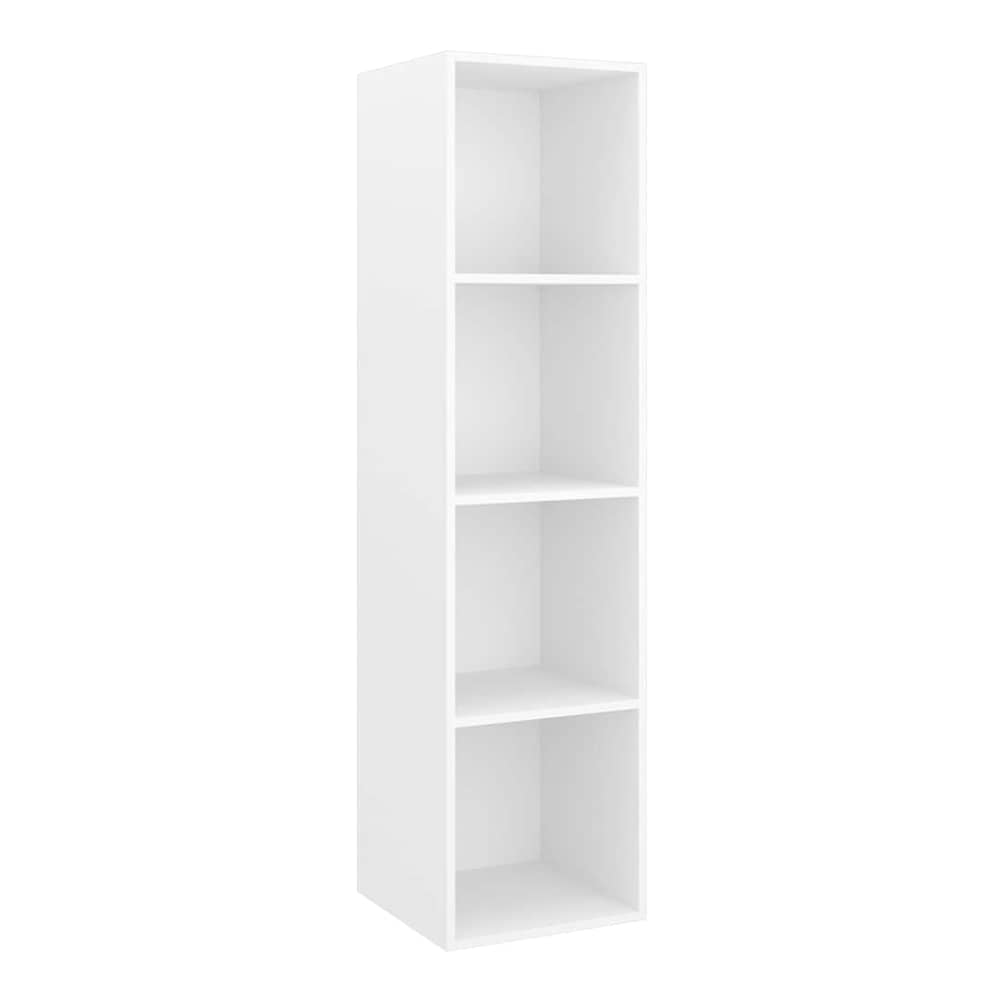 5 Piece TV Cabinet Set Engineered Wood White