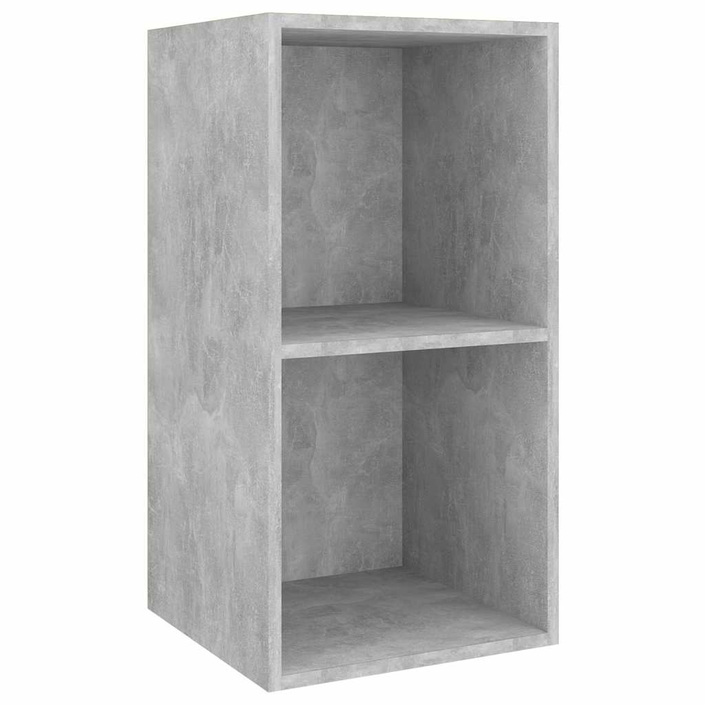 vidaXL TV Cabinet | Set of 2 | Concrete grey | Engineered wood | Standard 4